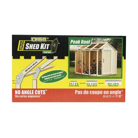 sturdy metal brackets to build sheds|2x4 basics shed kit.